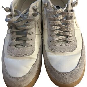 Nike White and Cream Sneakers Killshots size 11